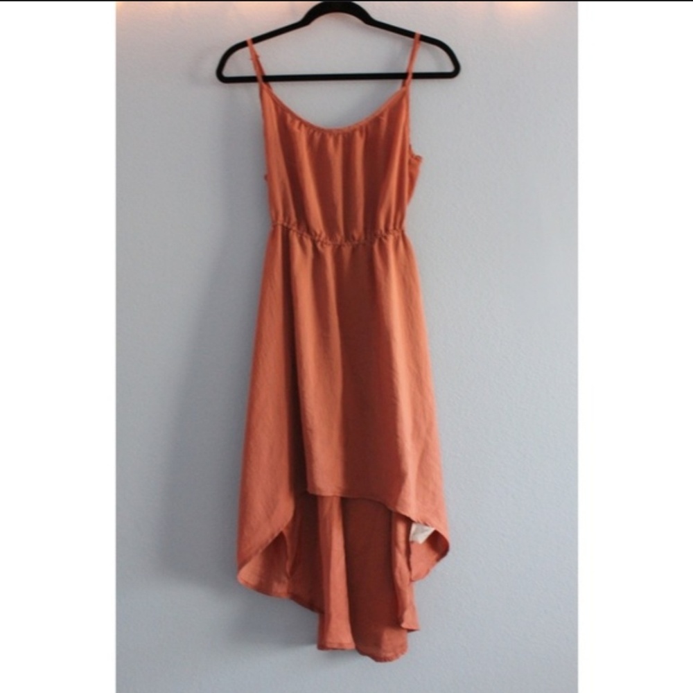 Cotton On Brick Red High Low Dress